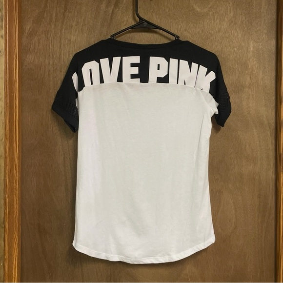 PINK Victoria's Secret Tops - Victorias Secret Pink Short Sleeve Shirt Extra Small
